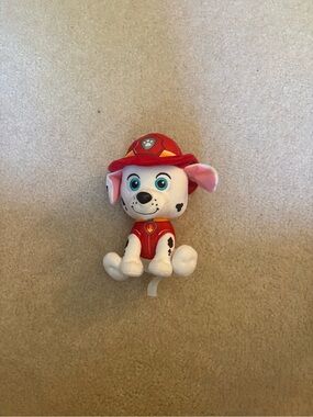 Paw Patrol Marshall Plush Puppy Toy - Red, White, Pink